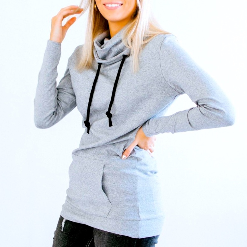 Lily & Lottie Grey Sweatshirt NWOT